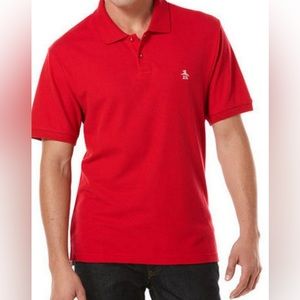 BRAND NEW WITH TAGS Men’s Original Penguin Red Polo by Munsing Wear